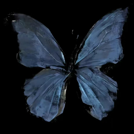藍色的小蝴蝶的故事